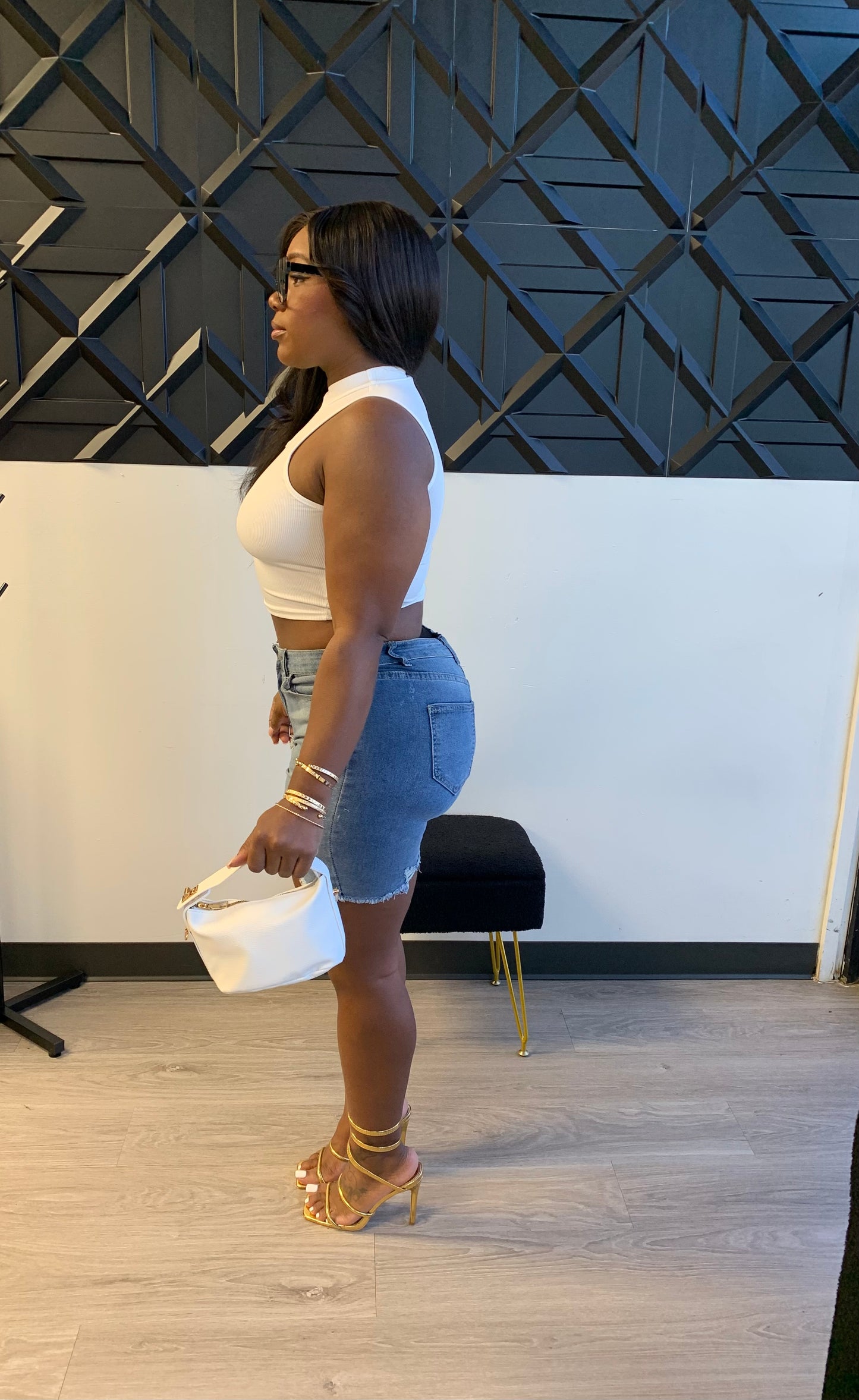 "Tube" Cropped Tank Top